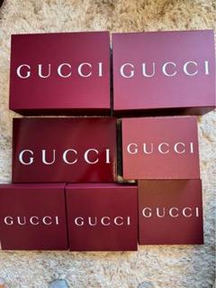 GUCCI 空箱7箱紙袋5枚今シーズン GUCCI 空箱7箱紙袋5枚今シーズン