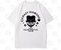 ジョジョの奇妙な冒険Tシャツ メンズL①