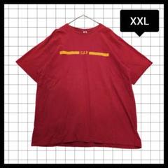 US古着　輸入古着　90s　OLDGAP　レトロ　ヴィンテージ　半袖Tシャツ　赤