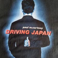 Paul McCartney DRIVING JAPAN Tシャツ◀Ｌ▶
