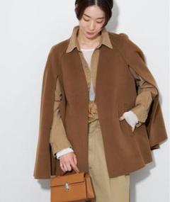 【専用です】plage ハミルトン ケープコート 36 未使用 キャメル plage ハミルトン ケープコート キャメル 36 ジャケット・アウター