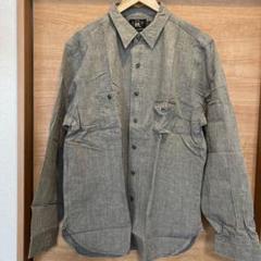 【美品】RRL シャンブレー コットンシャツ XLのサムネイル