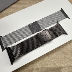 Apple Watch ブラックチタニウムミラネーゼループ　sサイズ