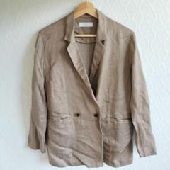 ✨UNITED ARROWS✨テーラードジャケット【S】麻混 アウター 薄手