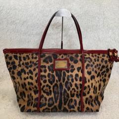 DOLCE&GABBANA D&G ドルガバ トートバッグ レオパード ヒョウ柄