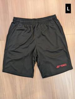 YONEX　ハーフパンツ　Lサイズ　ブラック/ローズ　④