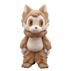 Amazon.co.jp: おおかみくん ソフビ フィギュア ミルクティー