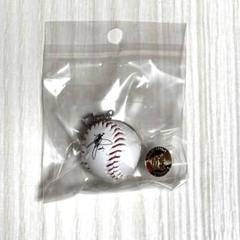 阪神タイガース ミニサインボールキーホルダー 梅野隆太郎