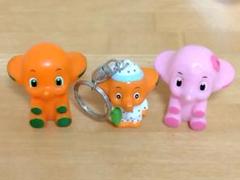 サトちゃん・サトコちゃん指人形 キーホルダー まとめ売り 65個 I 佐藤製薬 サトちゃん サトコちゃん 指人形 キーホルダー