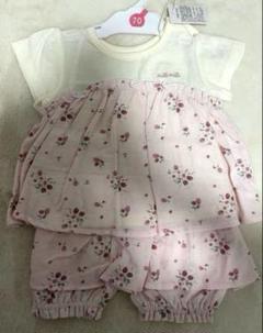 新品タグ付きmilimiliベビー服　　セパレート サイズ　　70