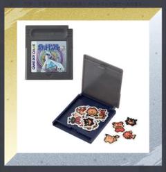 ポケモンセンター 金銀 25周年 カートリッジ型ケース付きシール 2種セット ポケモン金・銀25周年記念グッズ「カートリッジ型ケース付き