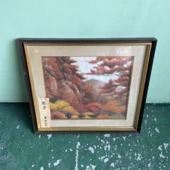 メルカリ 絵画　絵 額付き (黒)油絵  uF6-062204　静物 ワイン メルカリ絵画 絵 額付( 青緑＋金色の枠 )油絵 uF6-112402 花ゆり