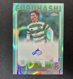2023-24 TOPPS FINEST 前田 古橋 サインカード 50シリ 2023-24 TOPPS FINEST 前田 古橋 直筆サインカード 50シリ