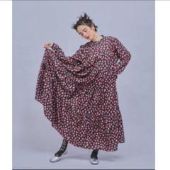 manana suerteオリジナルプリントストロベリーワンピースのサムネイル