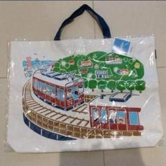 【未使用未開封品タグ付き】familiar 阪急電車コラボ　ランチバッグ ファミリア×阪急電車 ランチバッグ
