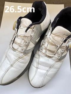 asics ゴルフシューズ ホワイト