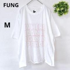 ❣️ファング❣️Tシャツ ロゴ 半袖 オーバーサイズ ホワイト 白 M カットソー