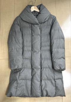【最終値下げ】23区 ダウンコート　ブラウン　グレー　オンワード　コート　美品 最終値下げ】23区 ダウンコートブラウングレーオンワードコート美品