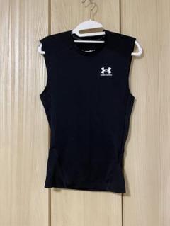 Under Armour ブラック ノースリーブ アンダーシャツ