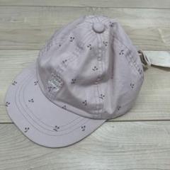 キッズ キャップ 帽子 さくらんぼ リボン 48-50