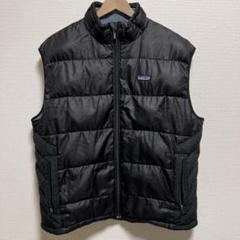 【 希少！美品patagonia mダウンベスト】 マットブラック × Lサイズ 美品 patagonia パタゴニア ダウンセーター ベスト ブラック L