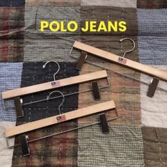 POLO JEANS  ポロラルフローレン　ハンガー　木製　非売品　希少のサムネイル