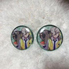 【匿名配送】ポケモン 缶バッジ ペパー マフィティフ ポケットモンスター ポケットモンスター ポケモン 缶バッジ ペパー＆マフィティフ 2