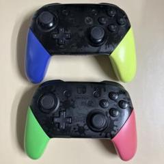 Nintendo Switch プロコントローラー スプラトゥーン ジャンク扱い