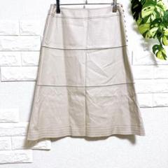 ポールスチュアート　タイトスカート　美品　６　上品　サイドボタン　オフィカジ
