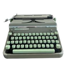 完動品　HERMES 3000 エルメスタイプライター　ポップ調にカスタムカラー 完動品 HERMES 3000 エルメスタイプライター ポップ調にカスタム