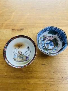 2496 まとめ売り　九谷焼　猪口　6客　時代物 Yahoo!オークション - 酒器 九谷焼 お猪口 アンティーク 九谷