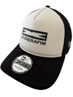 NEW ERA x LE SSERAFIM Trucker Cap 新品未使用 9FORTY A-Frame トラッカー LE SSERAFIM ブラック | ニューエラ