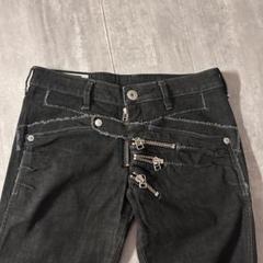 m6938 【00s】マリテフランソワジルボー ギミック ブラックデニム (L) m6938 【00s】マリテフランソワジルボー ギミック ブラック