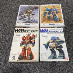 戦闘メカザブングル WM ウォーカーマシン プラスチックモデルキット 4点セット 戦闘メカザブングル WM ウォーカーマシン プラスチックモデル