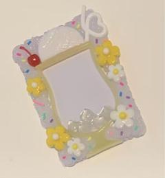 クリームソーダトレカケース ホイップデコ レジンデコ レジントレカケース