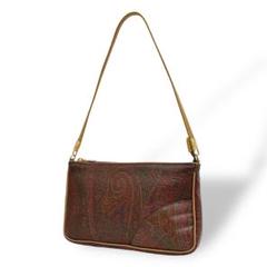 美品 ETRO エトロ アクセサリーポーチ ワンショルダーバッグ 2WAY 総柄