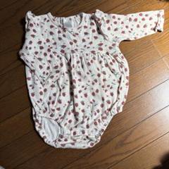いちご柄ロンパース サイズ70