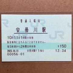 JR東日本 赤塚駅 マルス入場券 (大) ＋記念台紙【窓口最終日 / うるう日】 JR東日本 赤塚駅 マルス入場券 (大) ＋記念台紙【窓口最終日