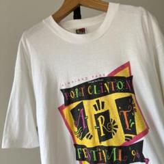 モナリザ　ヴィンテージTシャツ 企業系　バックプリント　シングルステッチ 80s後期 USA製 vintage 企業tシャツ シングルステッチ sk8