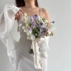 ウェディング ♡ クラッチブーケ アーティフィシャルフラワー 海外風♡