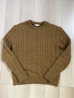 Gap ケーブルニットセーター M ブラウンイエローのサムネイル