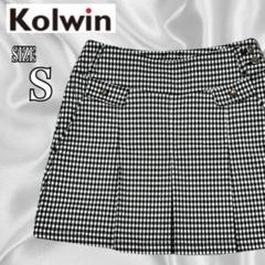 Kolwin コルウィン レディース ゴルフ スカート ギンガム チェック 7号