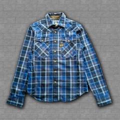 G-STAR RAW 長袖シャツ デニムシャツ チェック柄
