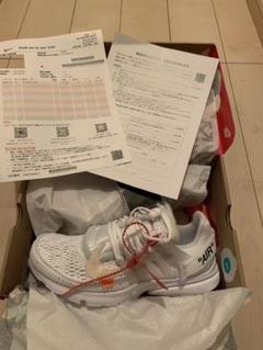 プレスト the 10 airpresto 白 28 Nike offwhite