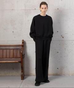 DRIES VAN NOTEN ネイビー スウェットsmall 中古 DRIES VAN NOTEN ドリスヴァンノッテン スウェット 半袖