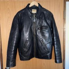 REPLAY（リプレイ）の「Replay leather biker jacket in black
