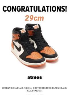 Air Jordan 1High OG ジョーダン1 シャタバ 29cm