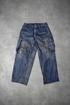 Yohji Yamamoto ワイド カーゴ デニム パンツ 3 15-6-63 Yohji Yamamoto ワイド カーゴ デニム パンツ 3 15-6-63 - メルカリ