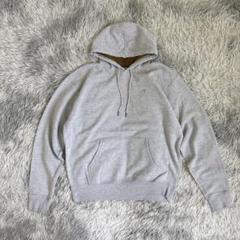 Champion /刺繍ロゴ入り/カレッジパーカー/グレー