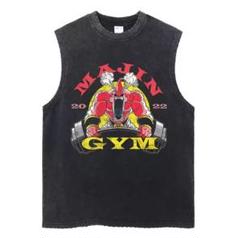 Mサイズ ドラゴンボールMAJIN VEGETA GYM 魔人ブウ　タンクトップ ドラゴンボール 魔人ブウ タンクトップ MAJIN GYM - メルカリ